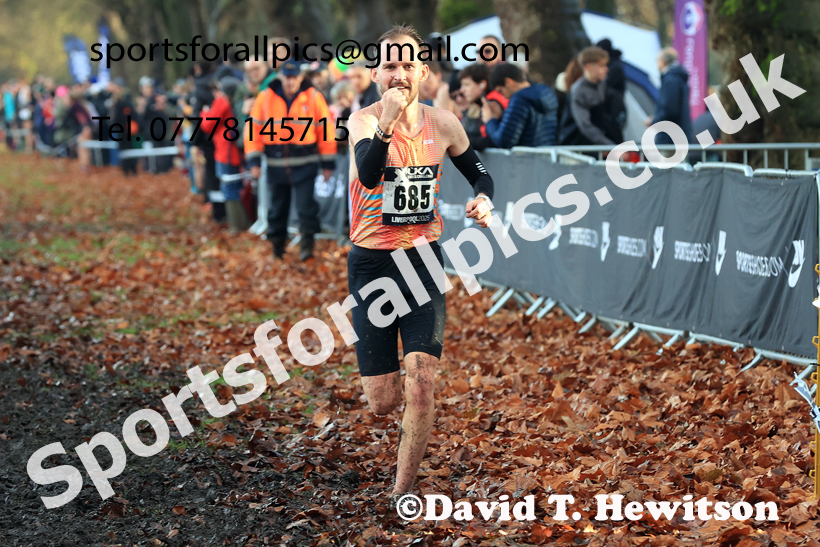 Senior Mens and Under-23s 2025 Liverpool Cross Challenge, Sefton Park, Saturday, November 22th. Photo: David T. Hewitson/Sports for All Pics